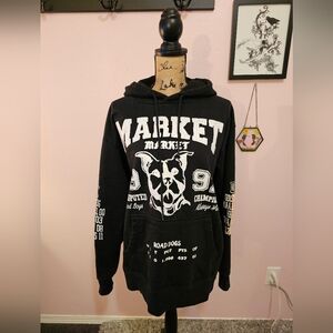 Black Market Graphic Hoodie